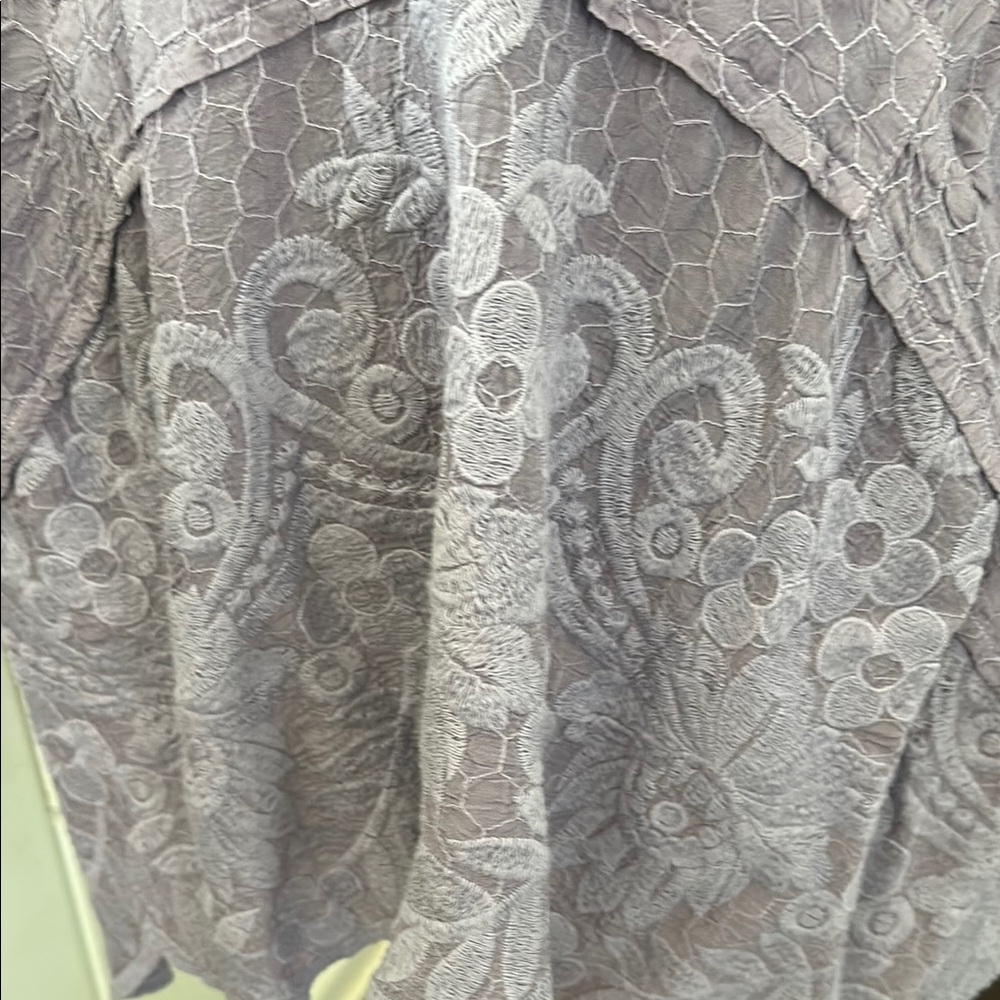 Lavender Kimono Cardigan - Picture 3 of 3